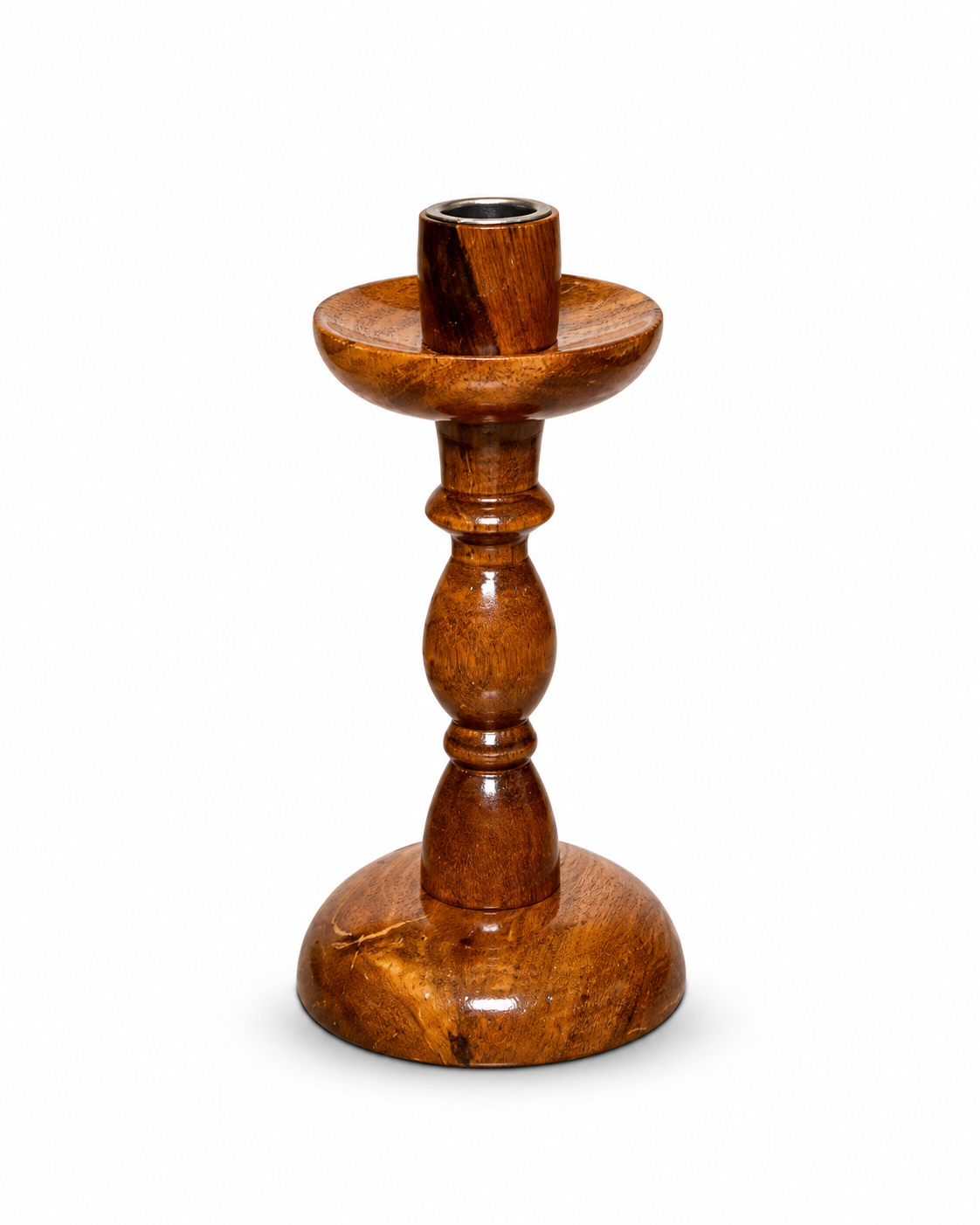Handcrafted Wooden Candle Holder