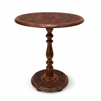 Carving Plate Round Table