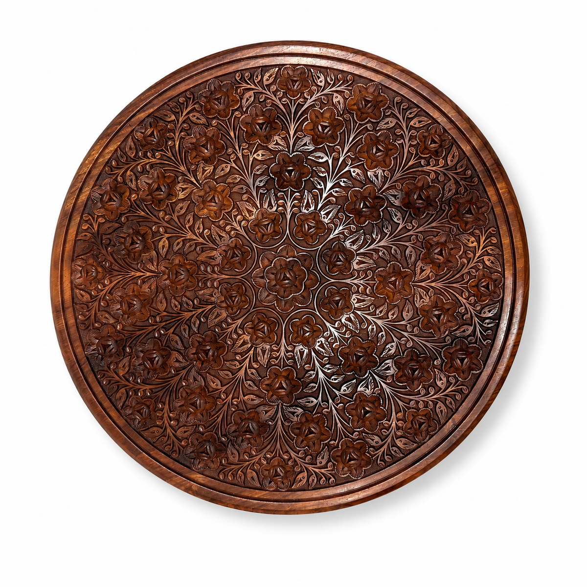 Carving Plate Round Table