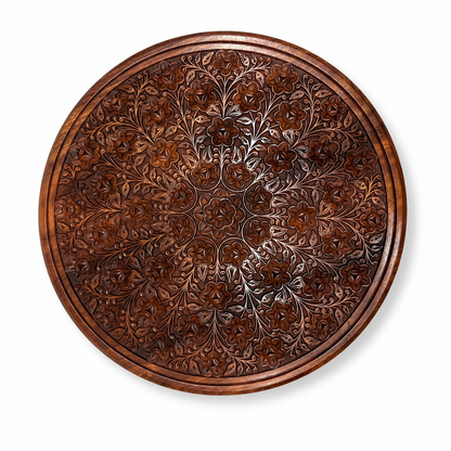 Carving Plate Round Table