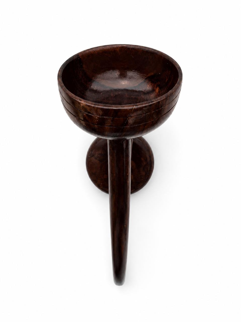 Elephant wall candle stand